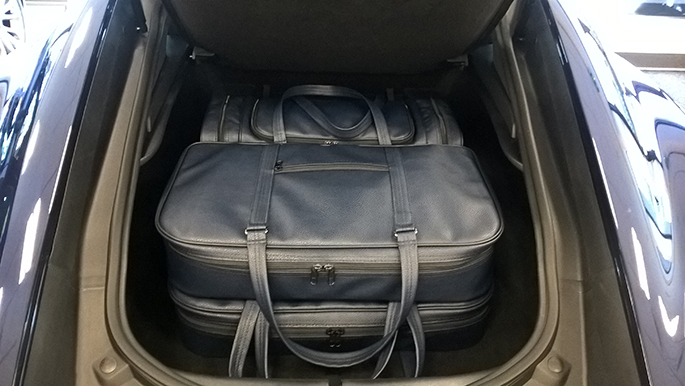 jaguar f-type luggage